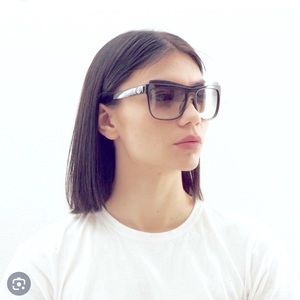 Authentic Gucci Shield Brow Cat eye Square Sunglasses Havana BROWN LZY GG3782